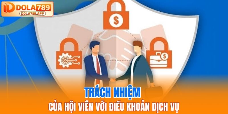 Trách nhiệm của hội viên trong điều khoản dịch vụ Dola789